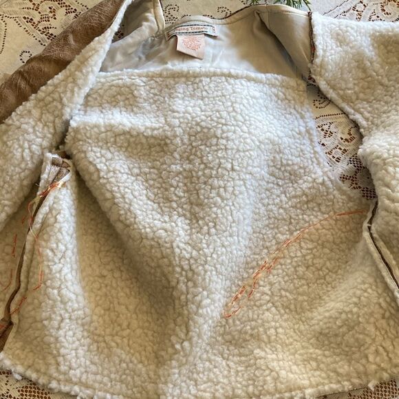 Flying Tomato Open Front Faux Shearling Boho Vest Size Women’s Small - Picture 10 of 14